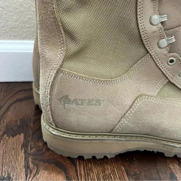 Bates Gore-Tex Military Combat Desert Tan Boots 03-D-0321 Men’s 11 R Leather - Picture 13 of 16